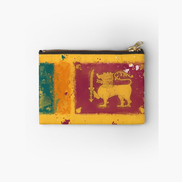 Artikelvorschau, Sri Lanka Grunge Flagge entworfen und verkauft von HomeLivingCo.