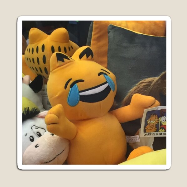 garfield emoji plush