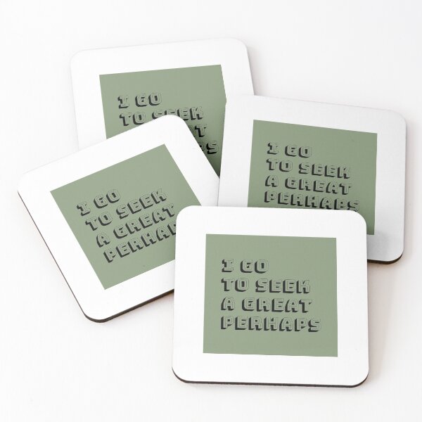 Item preview, I Go To Seek A Great Perhaps - Looking for Alaska John Green Quote designed and sold by cjd1017.