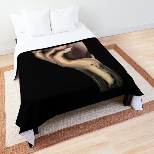 Heart in hand Comforter