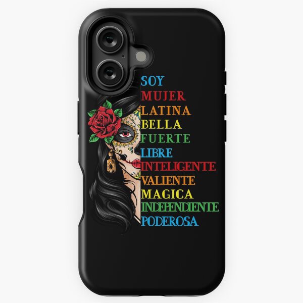 Item preview, Soy Mujer Latina Chingona Red Rose in Hair Inspirational Quote Mujer Latina, Mexican women, Mexican pride  designed and sold by Socami.