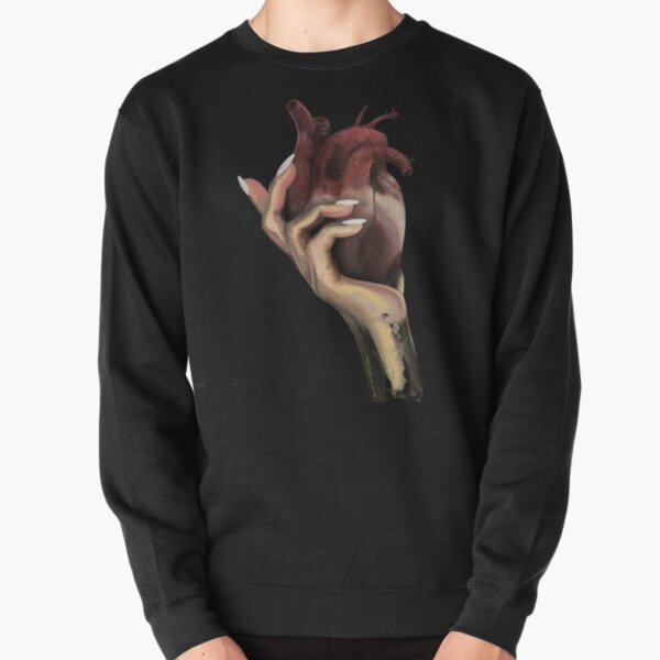 Heart in hand Pullover Sweatshirt