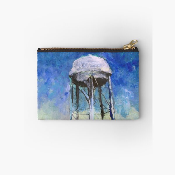 Item preview, Water Tower Tank - The Blue Monster at Night designed and sold by RDRiccoboni.