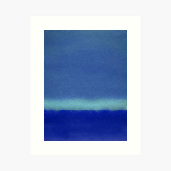 Rothko on Christmas Art Print