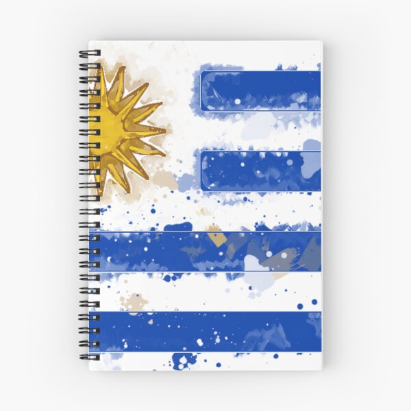 Item preview, Uruguay Grunge Flag designed and sold by HomeLivingCo.