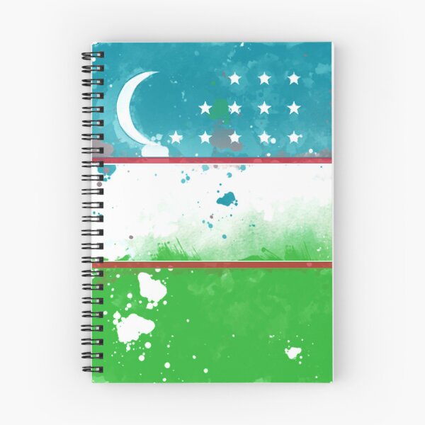 Item preview, Uzbekistan Grunge Flag designed and sold by HomeLivingCo.