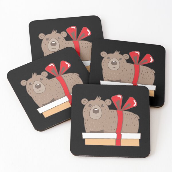 Item preview, REGIFTED BEAR Christmas bear in a box designed and sold by jazzydevil.