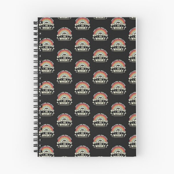 Item preview, Whisky print. Just A Girl Who Loves Sunshine And Whisky graphic designed and sold by PackAPunch.