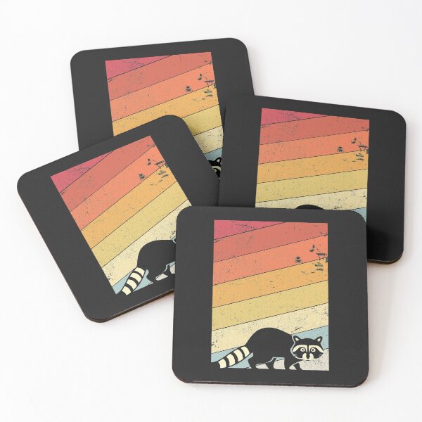 Item preview, Raccoon Design. Retro Style Product designed and sold by PackAPunch.
