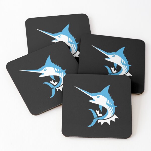 Item preview, Jumping MARLIN fish in white designed and sold by jazzydevil.