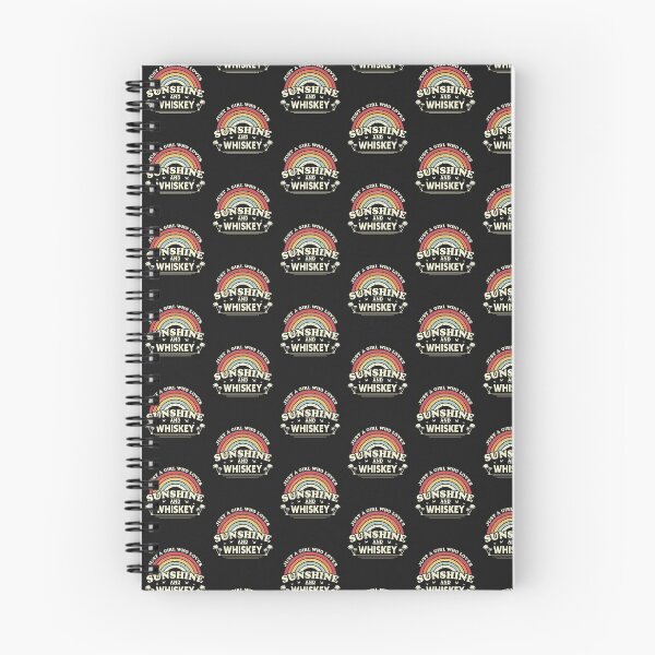 Item preview, Whiskey print. Just A Girl Who Loves Sunshine And Whiskey graphic designed and sold by PackAPunch.