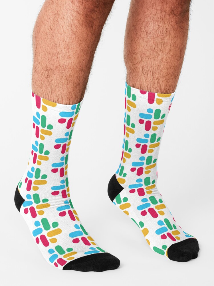 Alternate view of Slack Logotype Socks