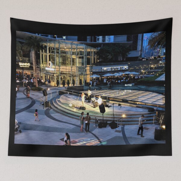 Item preview, Hong Kong Plaza at Night - NT-010 designed and sold by roryridleyduff.