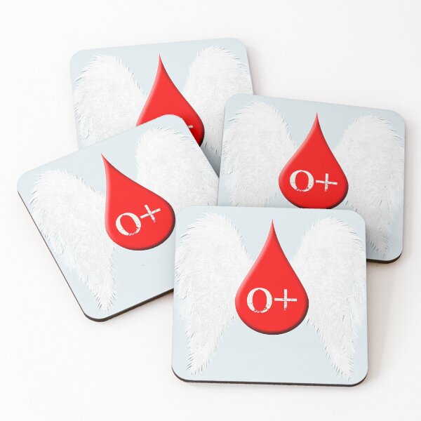 Item preview, Blood Type O Positive - Angel Wings designed and sold by Tau Tia L Douglass.