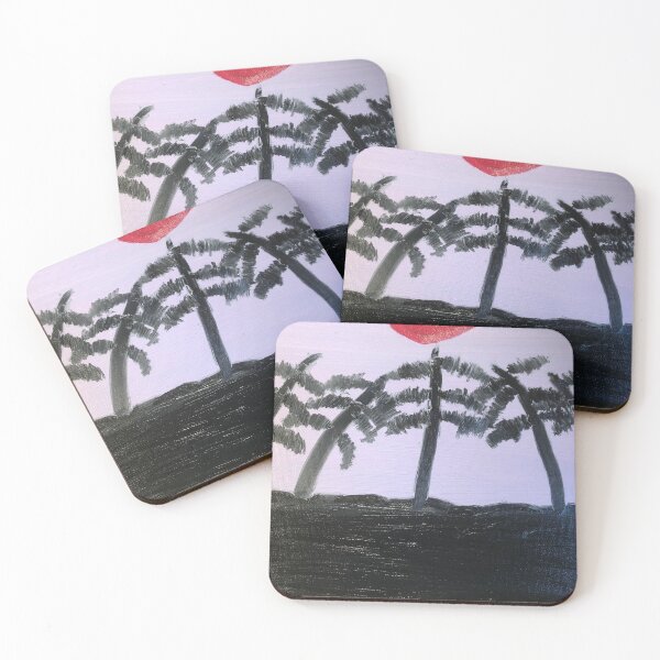 Item preview, Palms in Purple Sunset designed and sold by Pamela Ruggiero.