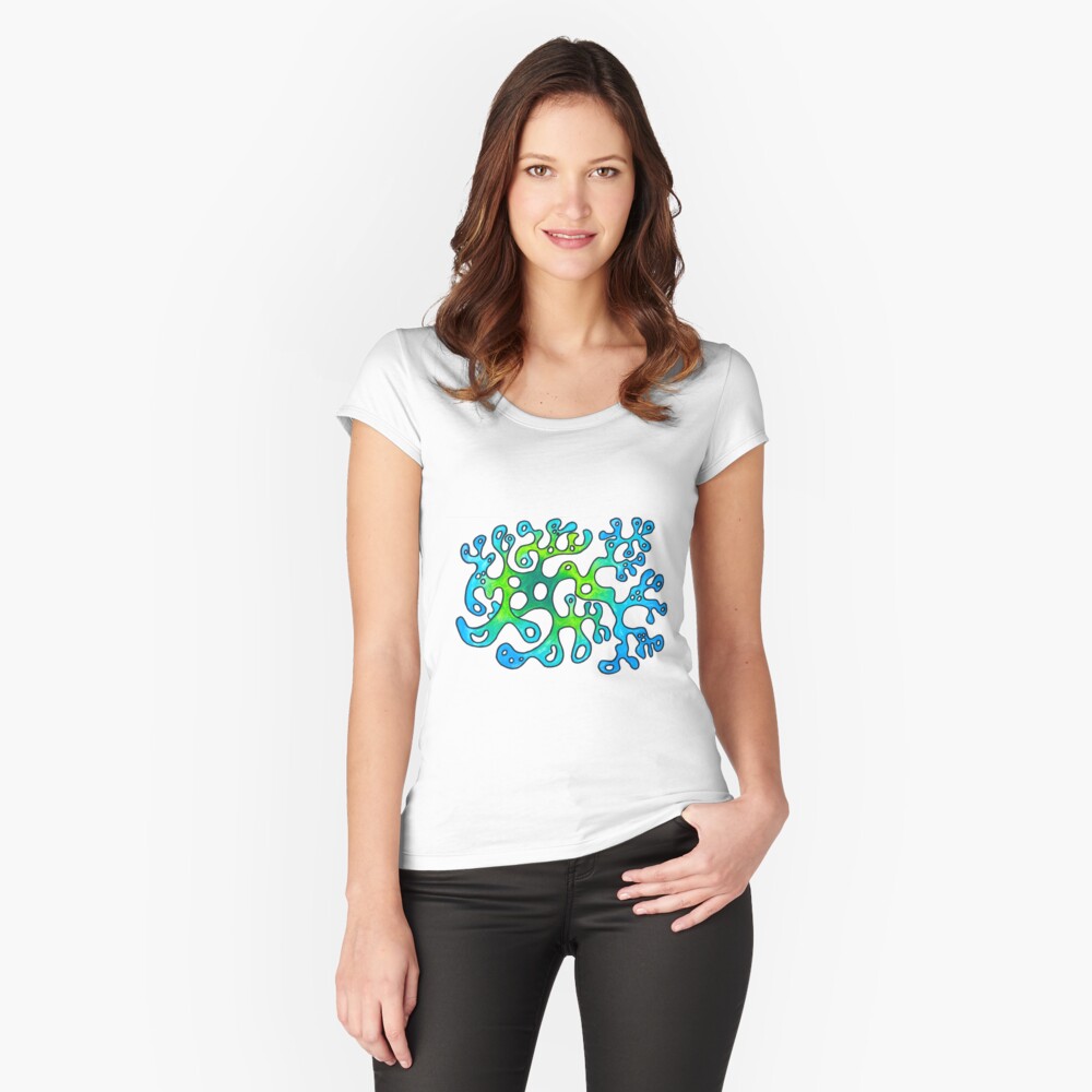 Aperçu de l'œuvre T-shirt échancré créée et vendue par martouf.