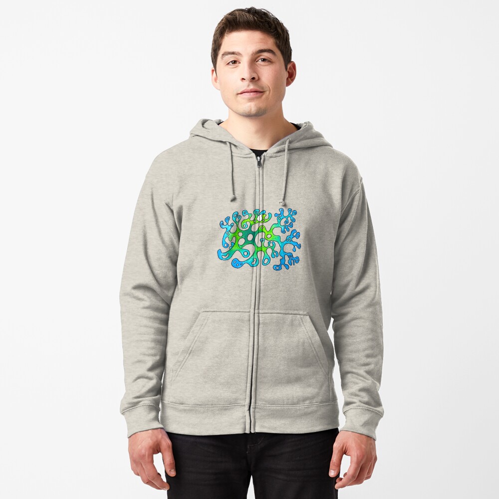 Aperçu de l'œuvre Veste zippée à capuche créée et vendue par martouf.