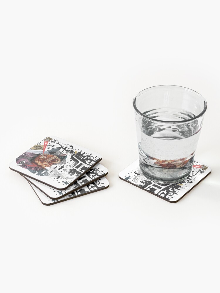 Alternate view of Hail Muse! Coasters (Set of 4)