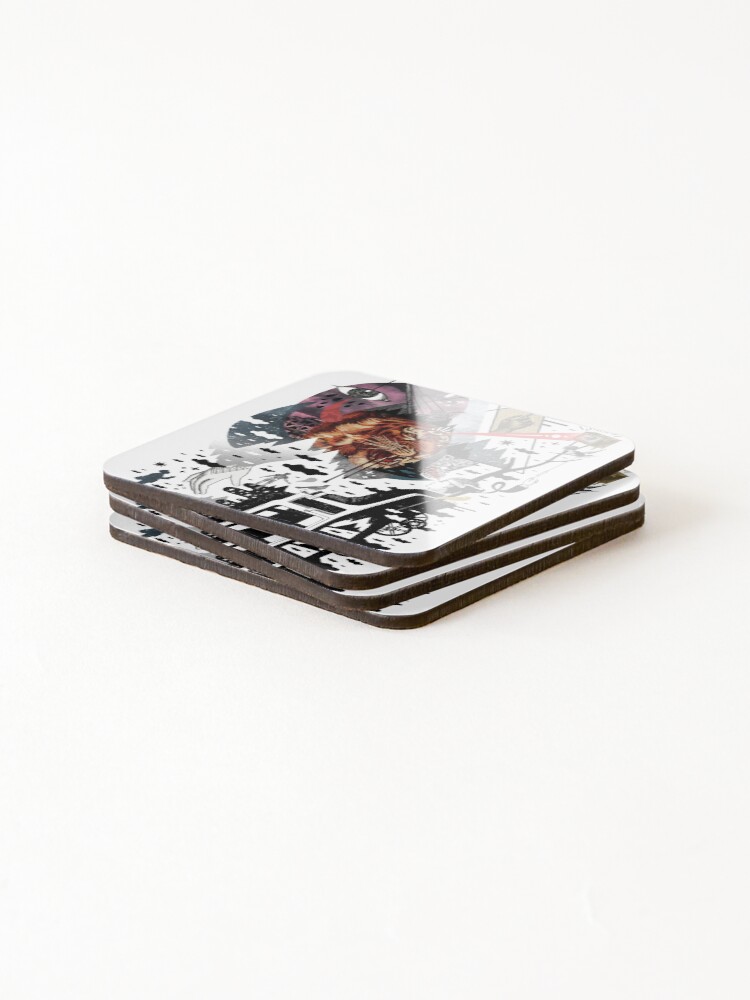 Alternate view of Hail Muse! Coasters (Set of 4)