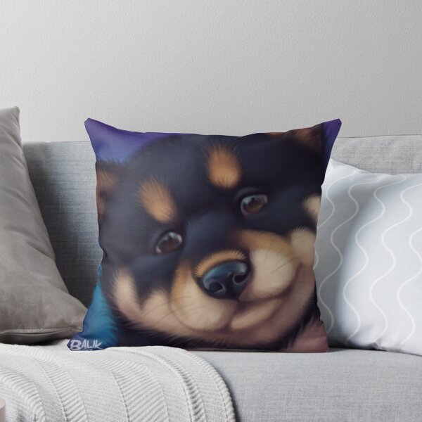 Item preview, Black and Tan Shiba Inu Puppy designed and sold by bawk.