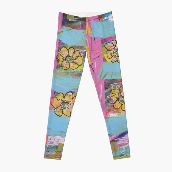 Windowsill Flowers Leggings