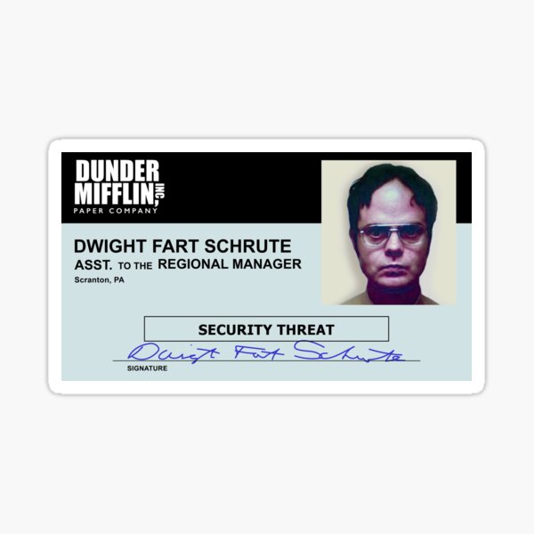Dwight Id Card