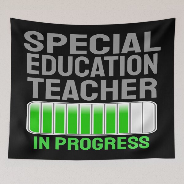 Item preview, special education teacher in progress designed and sold by TheBoyTeacher.