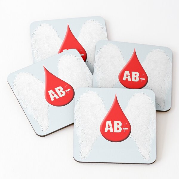Item preview, Blood Type AB Negative - Angel Wings designed and sold by Tau Tia L Douglass.