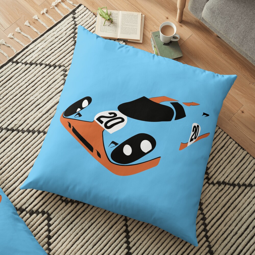 917 Le Mans Floor Pillow