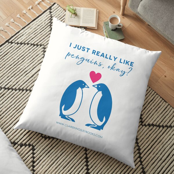 I just really like penguins, okay? Floor Pillow