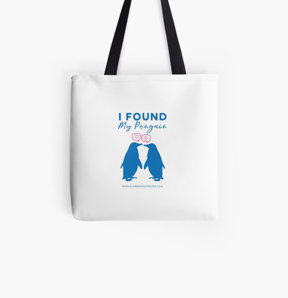 I Found My Penguin All Over Print Tote Bag