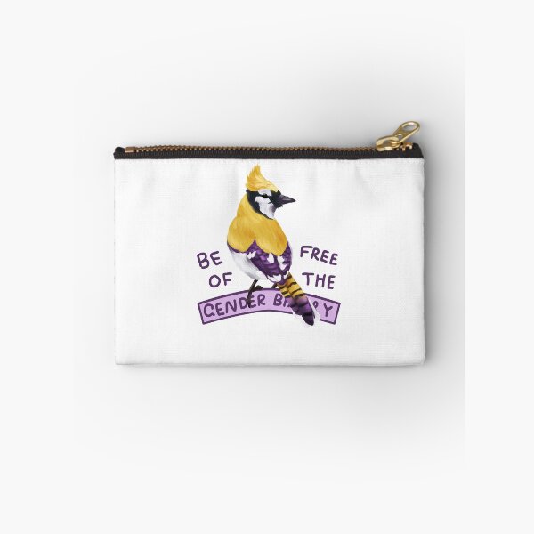 Item preview, Nonbinary Jaybird - "Be Free of the Gender Binary" designed and sold by pistachiojam.