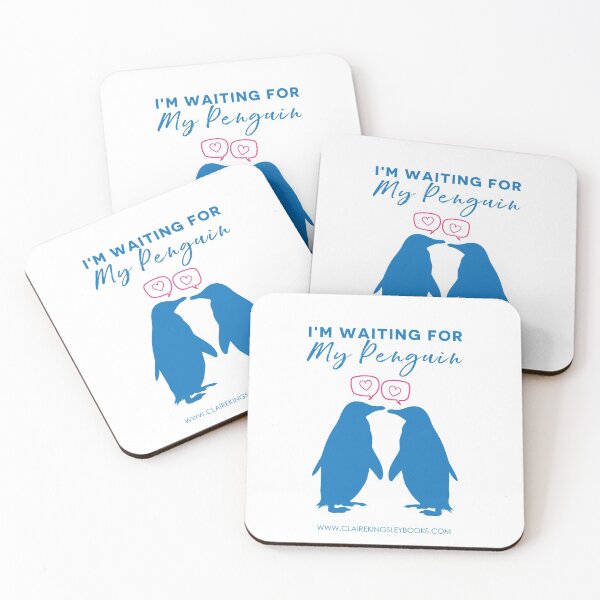 I'm Waiting For My Penguin Coasters (Set of 4)