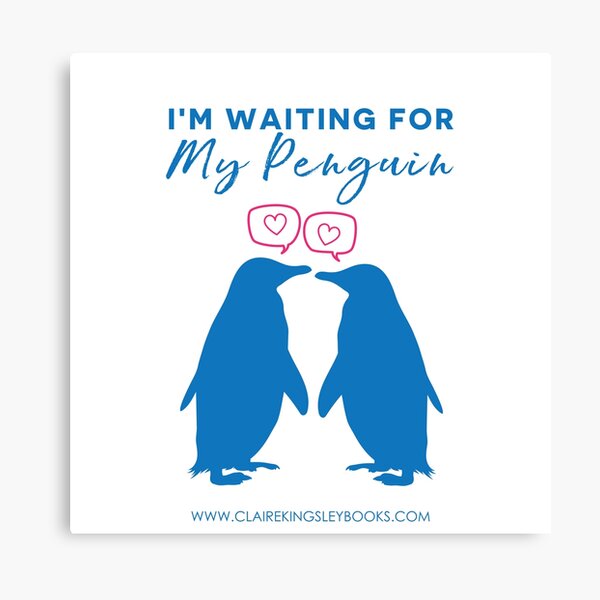 I'm Waiting For My Penguin Canvas Print