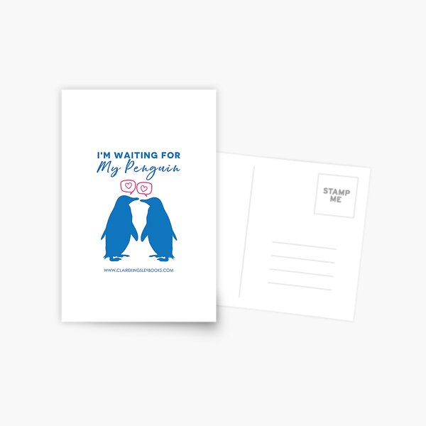 I'm Waiting For My Penguin Postcard