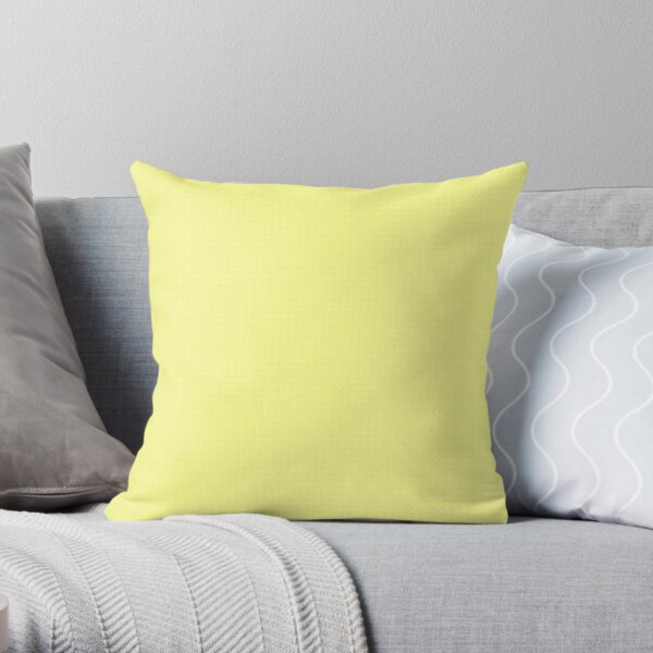 Lemon Sherbet Throw Pillow