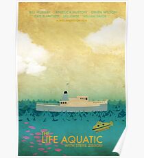 The Life Aquatic Film Poster Poster