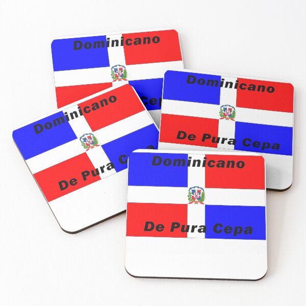 Artikelvorschau, Dominikanische Flagge, Bandera Dominicana - Pure DR entworfen und verkauft von GMon5000.