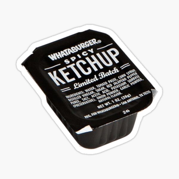 Spicy Ketchup Sticker