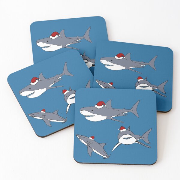 Item preview, Christmas Sharks designed and sold by SkySkySky99.