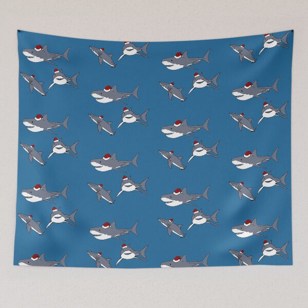 Item preview, Christmas Sharks designed and sold by SkySkySky99.
