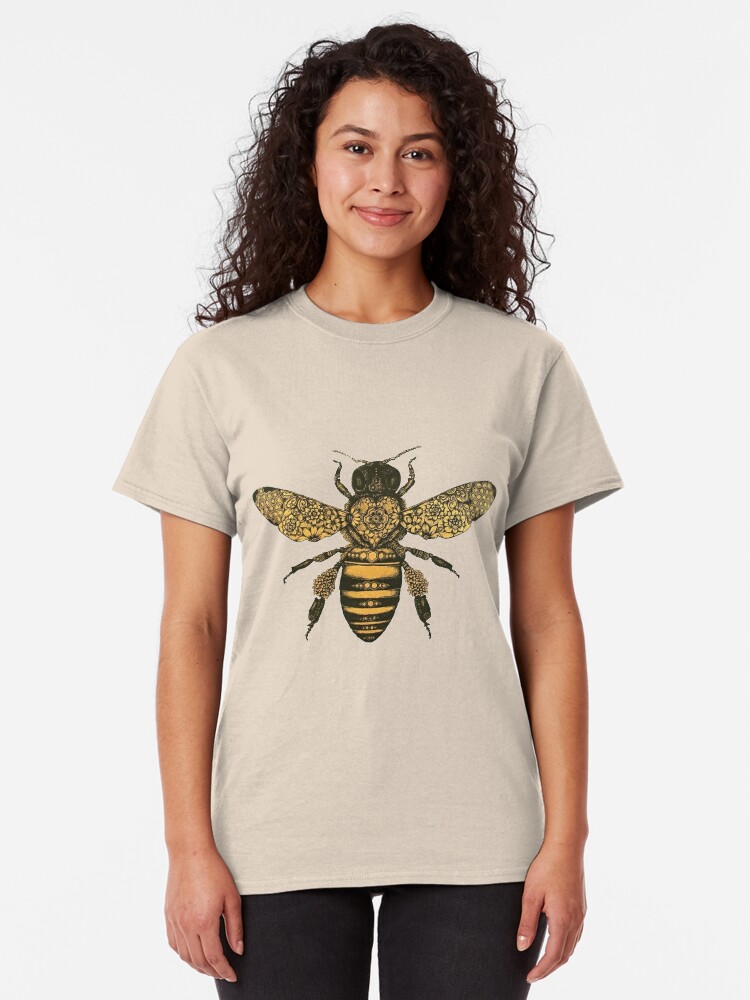 Alternate view of Queen Honey Bee Classic T-Shirt