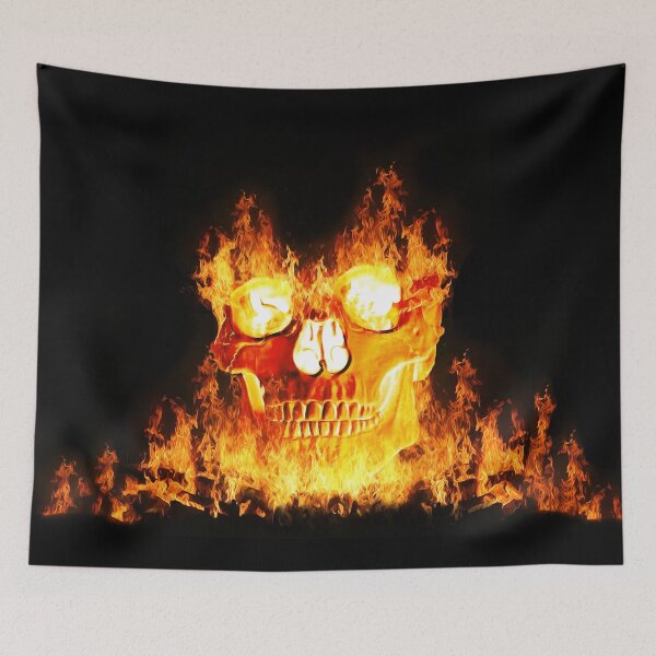 Item preview, Fire Skull designed and sold by TheFlying6.