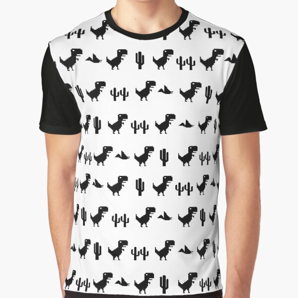 Google Dino Game T-Shirts for Sale | Redbubble