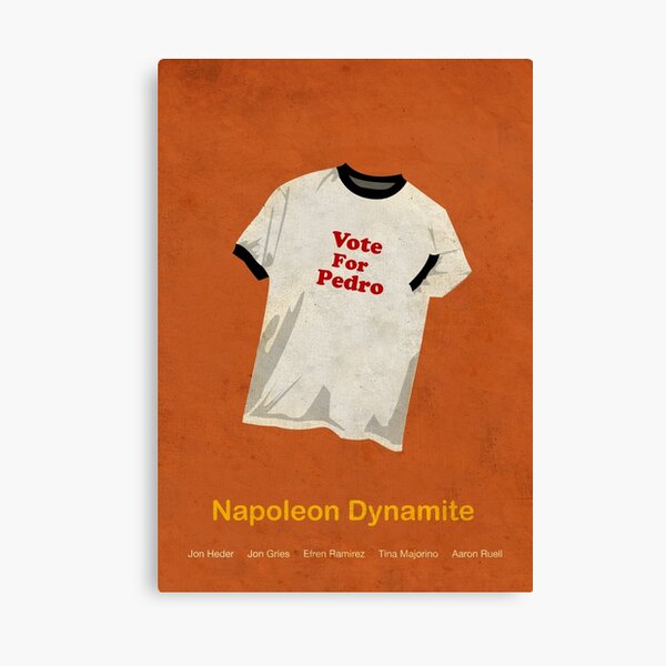 Vista previa del artículo con la obra «Napoleon Dynamite Film Poster», diseñado y vendido por paulrice.