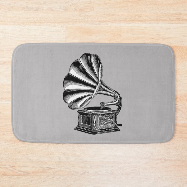 Aperçu de l'œuvre Gramaphone, vieux tourne-disque créée et vendue par SwampfoxDesign.