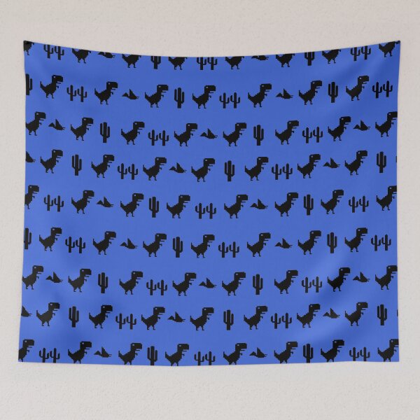 Item preview, Chrome No Internet Blue designed and sold by AxeLeon Patterns.