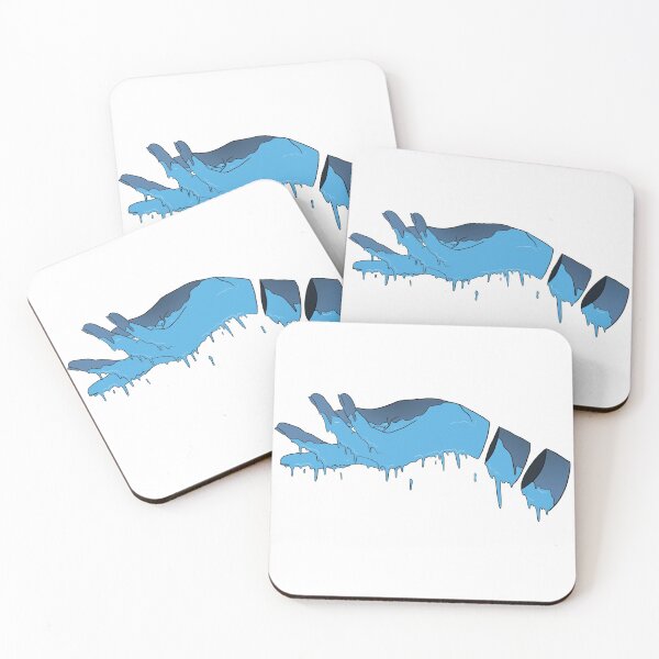 Item preview, Blue Severed Hand designed and sold by LeighbirdART.