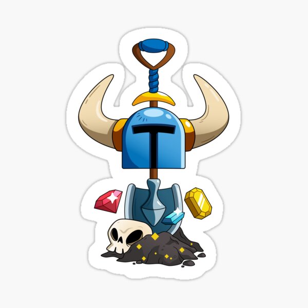 Item preview, Shovel Knight Crest designed and sold by spryoldman.