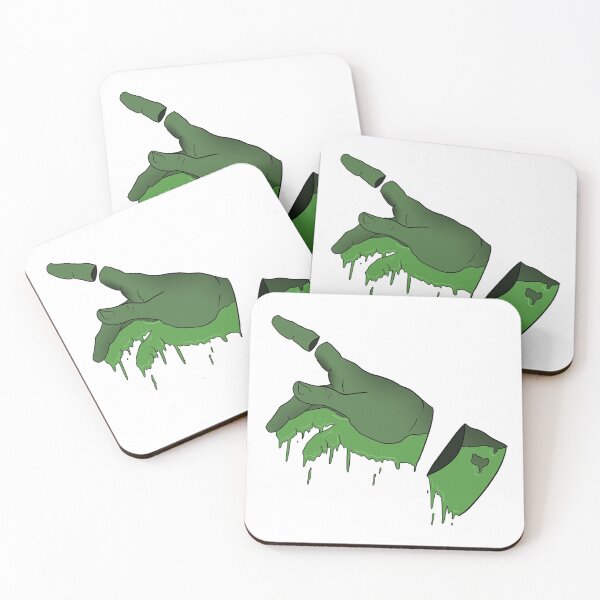 Item preview, Green Severed Hand designed and sold by LeighbirdART.